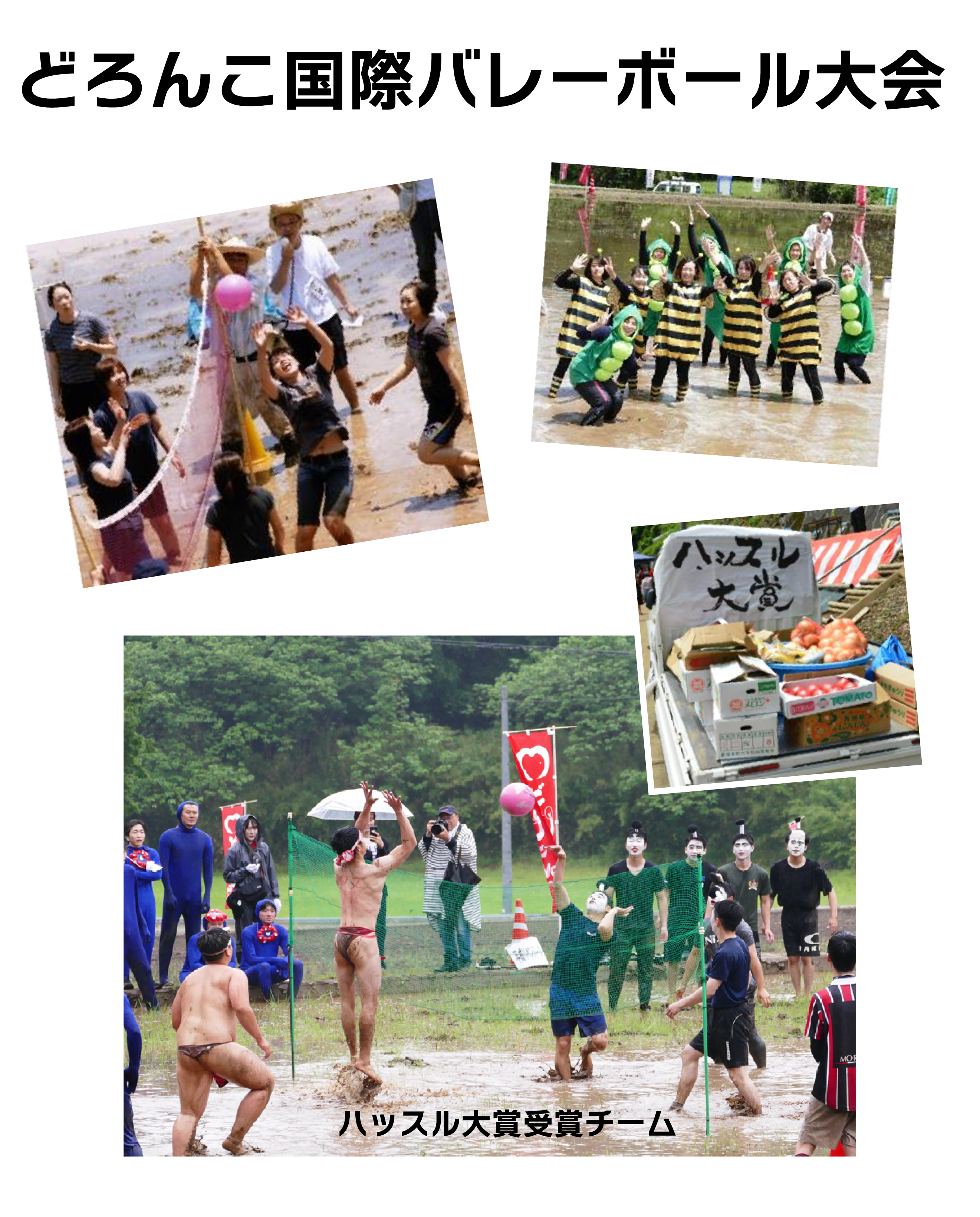どろんこ国際バレーボール大会写真
