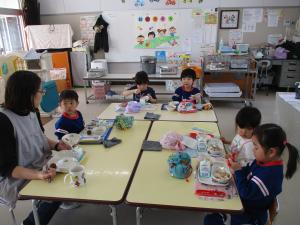 年中の給食