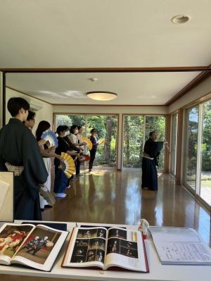 日本舞踊の様子