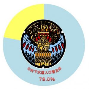 普及率円グラフ