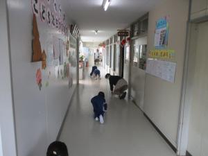 雑巾がけ①