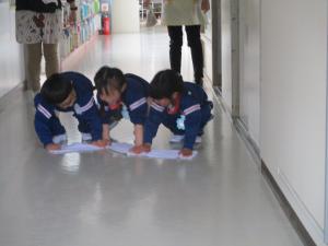 雑巾がけ②