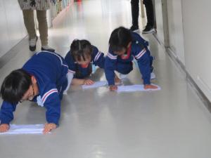 雑巾がけ③