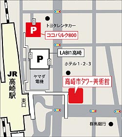 ココパルク800周辺地図