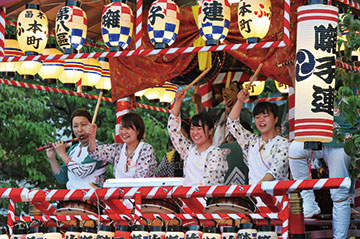 新町ふるさと祭り山車神輿