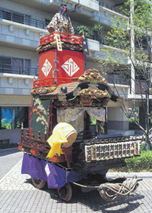 山車の写真の画像1