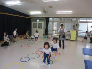 リズム跳び①