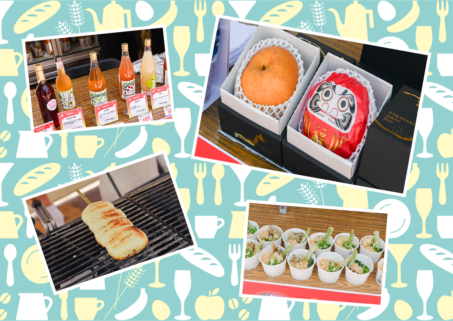 農産物・農産加工品・高崎ならではのグルメのPR写真