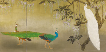 栗原幸彦《閑日》1987年 寄託作品