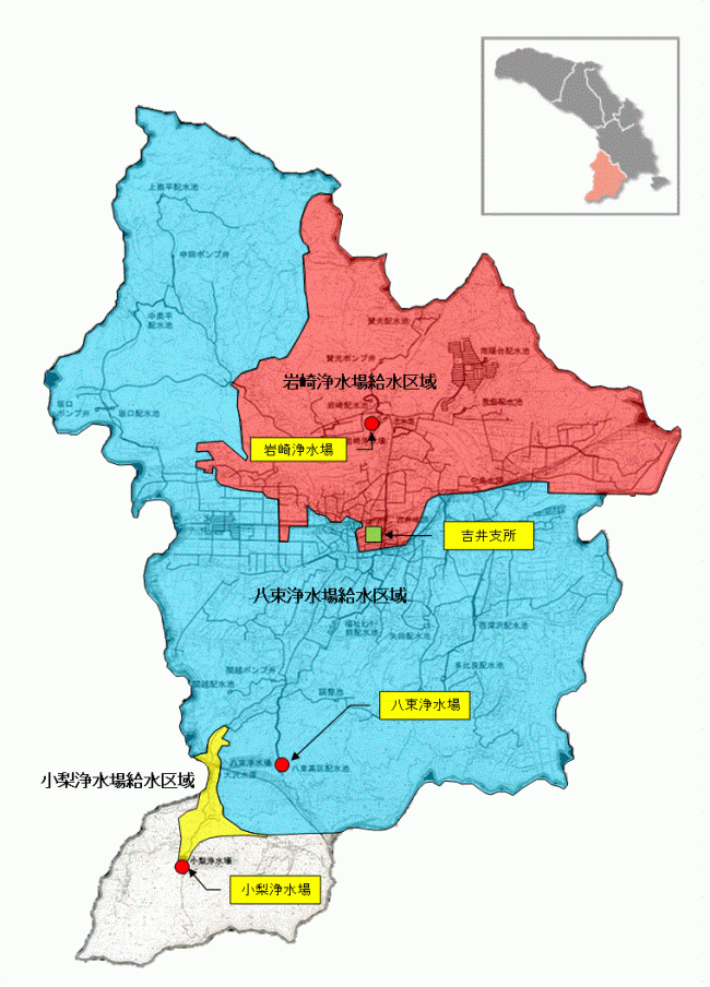 吉井給水区域