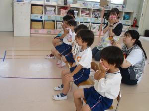 年少避難訓練②
