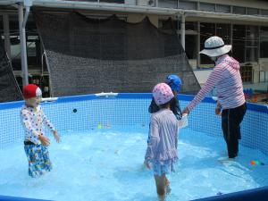 年長水遊び③