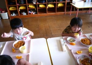今日の給食の様子６
