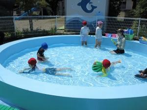 水遊びの様子2