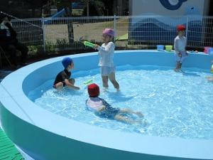 水遊びの様子3