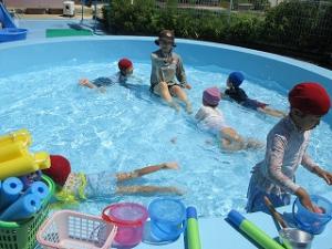 水遊びの様子5