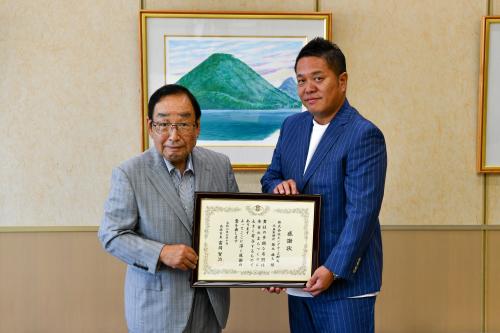 ホンダカーズ群馬様感謝状贈呈式