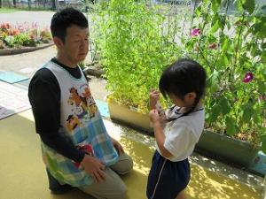 色水遊びの様子5