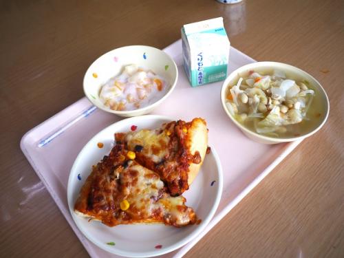 1学期最後の給食１