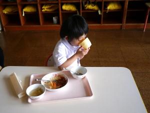 1学期最後の給食３