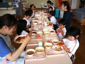 1学期最後の給食４