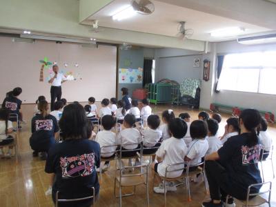 園長先生のお話