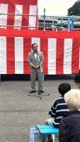挨拶の様子