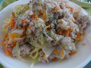 0908 スパゲティペペロンチーノ風