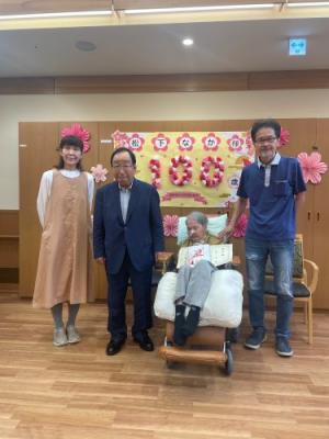 挨拶の様子