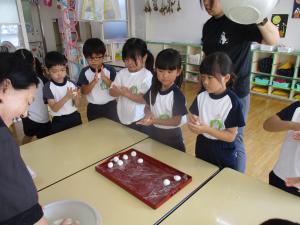 団子つくり