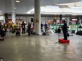 挨拶の様子
