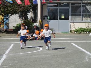 年少かけっこ①