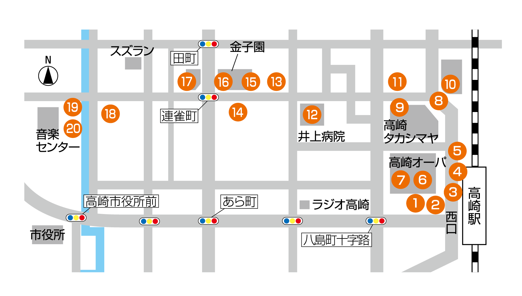 会場案内図の画像