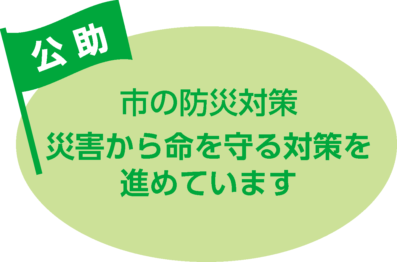公助　市の防災対策