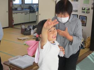 手遊び⑤