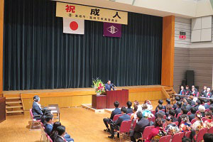 箕郷地域での挨拶