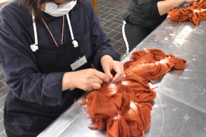 立涌絞り作業