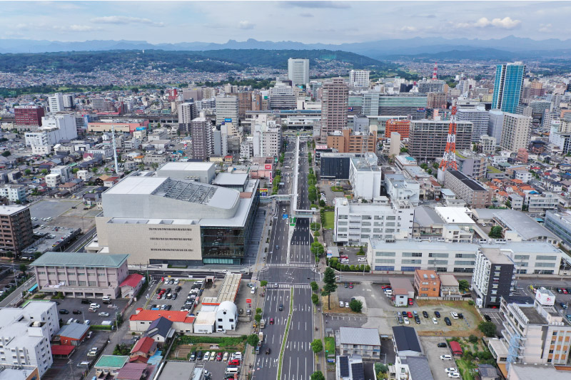 高崎駅東口の写真